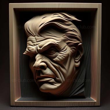 3D model Francis Bacon (STL)